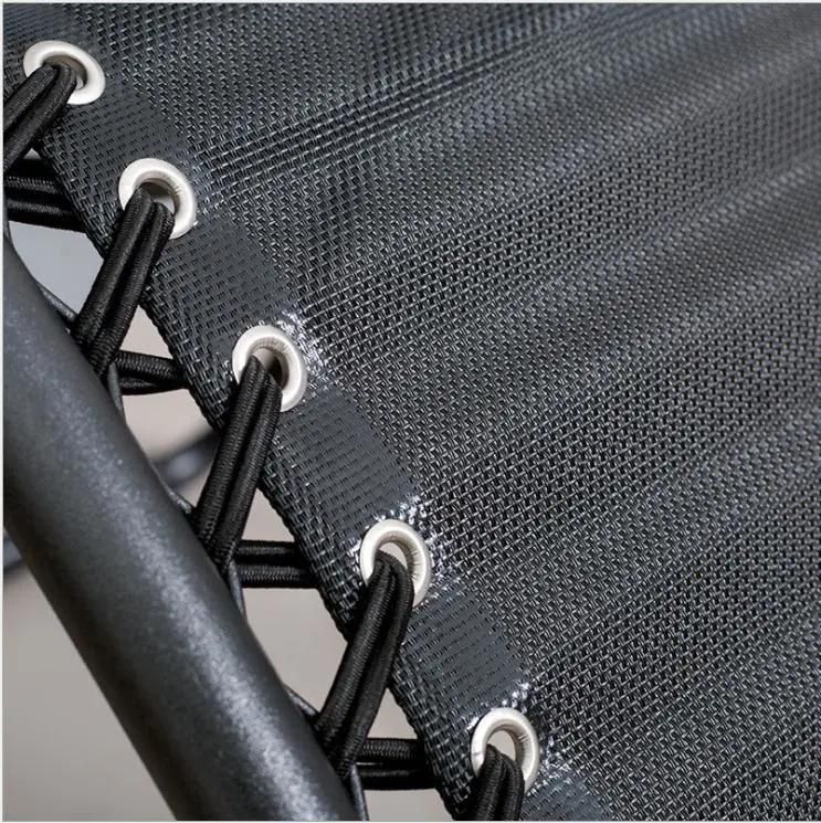 Adjustable Metal Frame Chair Public Patio Furniture Outdoor Folding Chair