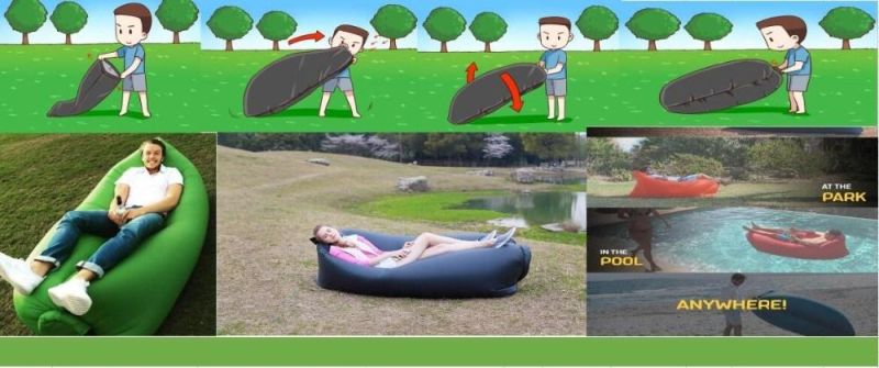 OEM Logo Fast Inflatable Air Lazy Sofa