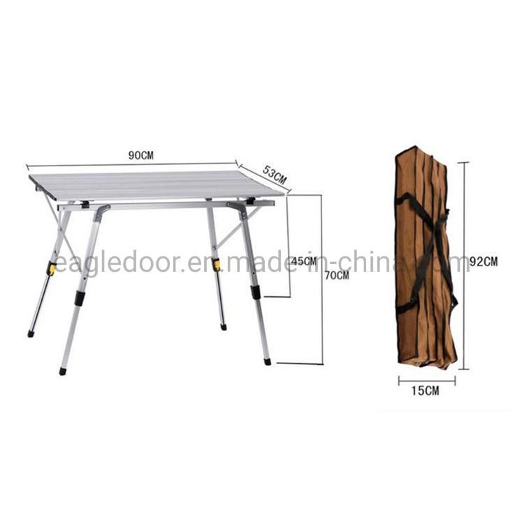 100% Test Trade Assurance Modern Portable Easy Carry Wooden Camping Foldable Folding Table