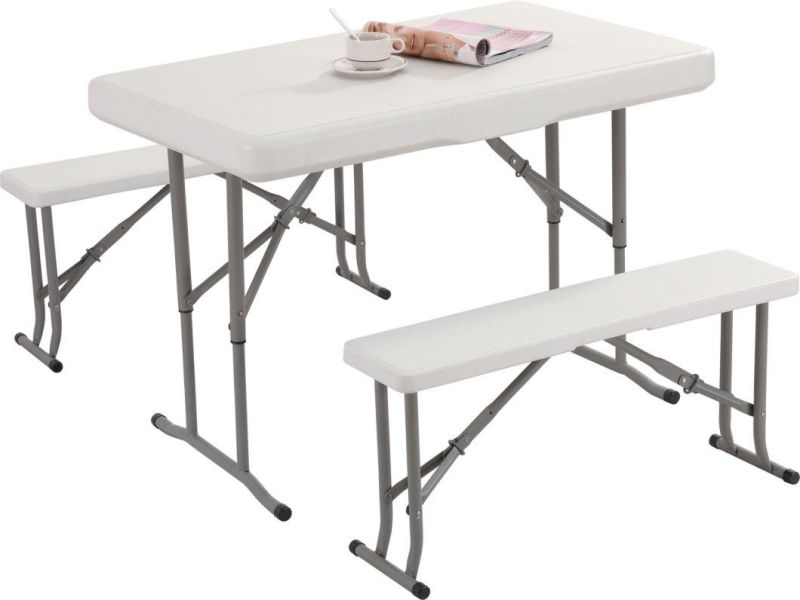 Leisure Outdoor Patio Plastic Folding Beer Table