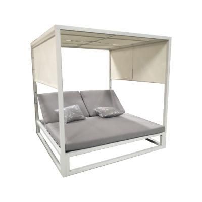 China Aluminum Customize Darwin Foshan Folding Chairs Lounger Garden Outdoor Sun Bed