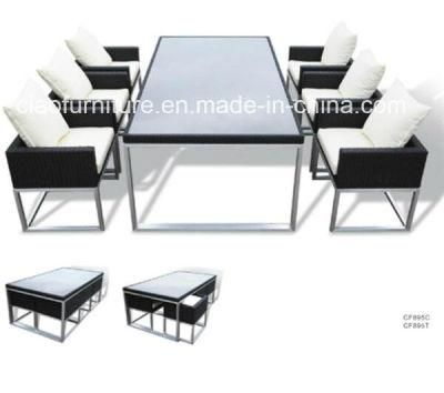 2016 Dining Table and Chair with Garden Dining Set (CF895)
