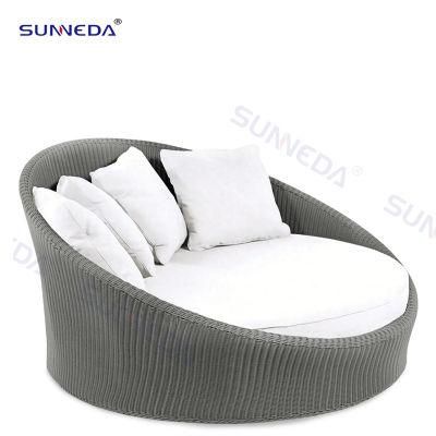 High Quality Outdoour Day Bed with Fire Proof Tarpaulin Cushion