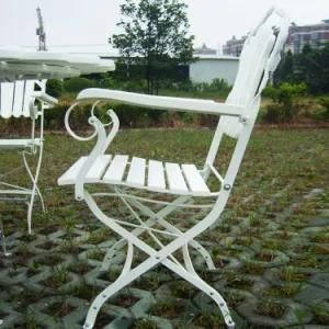 Modern Folding Armchair with Metal Structure Customized