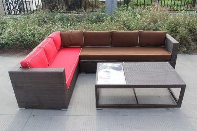 High Quality Aluminum Rattan Sofa Set Outdoor Sofa