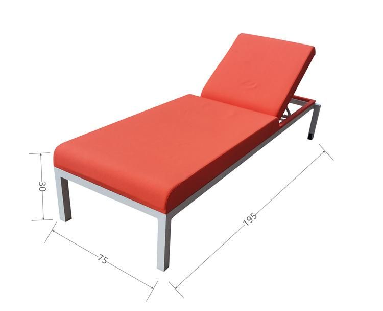 Leisure Cheap Chaise Lounge Pool Furniture Sun Lounger Daybed Outdoor Furniture