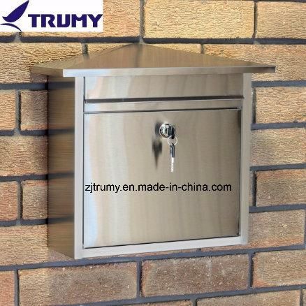 Waterproof Wall Mounted Modern Stainless Steel 304/430/201 Mailbox Letterbox
