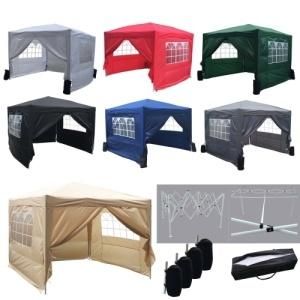 Waterproof 3X3m Pop up Gazebo Marquee Garden Awning Party Tent Canopy