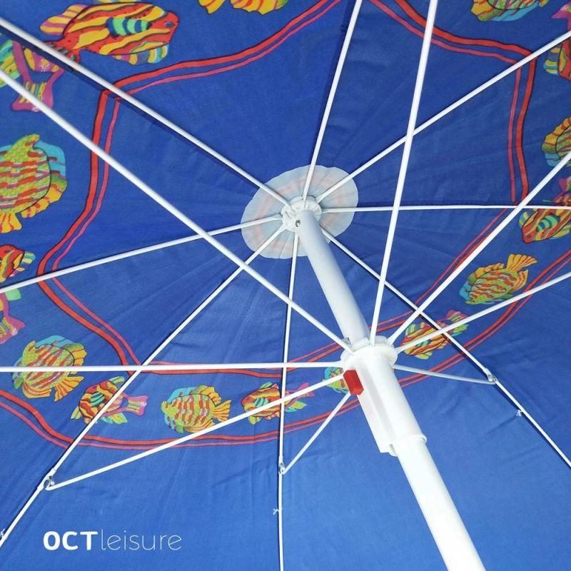 Beach Umbrella with Nylon Cover and Popular Design (OCT-BUN23)