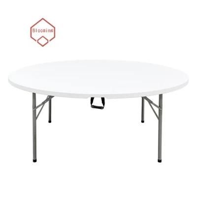 Outdoor 6FT Folding Plastic Table Ronde Mariage