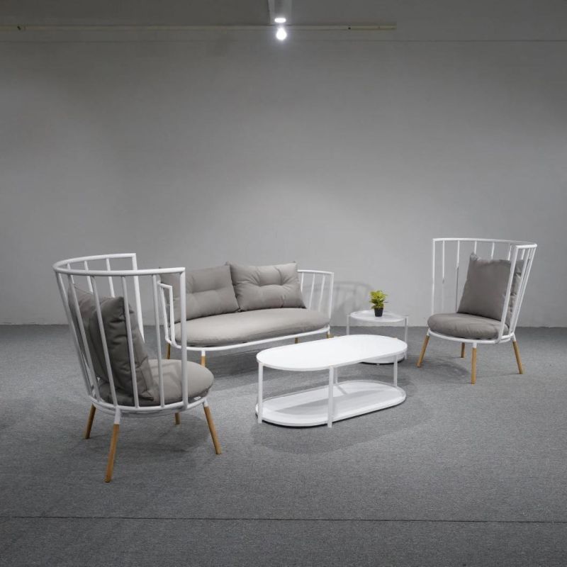 China Combination Darwin Wrapped Paper/ Carton Box Cheap Garden Modern Cane Sofa Set