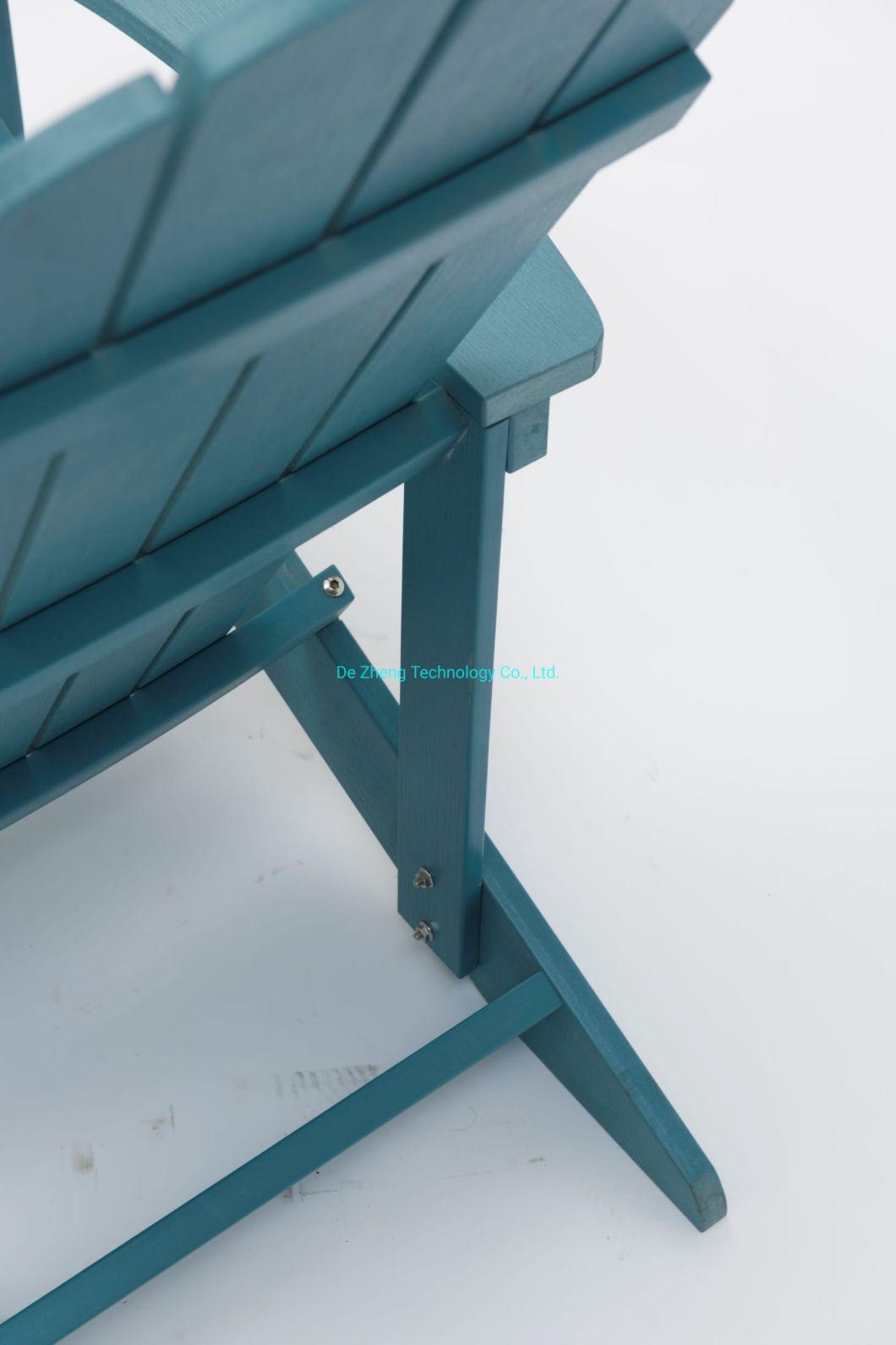Wholsale Modern Outdoor Garden Furniture All Weather Resistant Aluminum Plastic Wood Chair for Patio Leisure Dining Room Chair