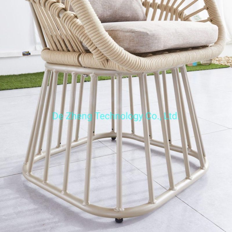 Luxury Wedding Party Outdoor Aliminum Chair Bar Stool Comfortable High Garden Restaurant Chair