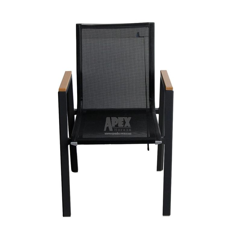 Hot Selling Outdoor Furniture Modern Fabric Restaurant Garden Dining Chair