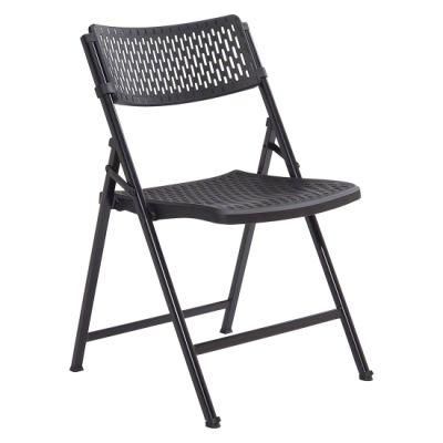 Available in White or Black Premium Polypropylene Folding Chair