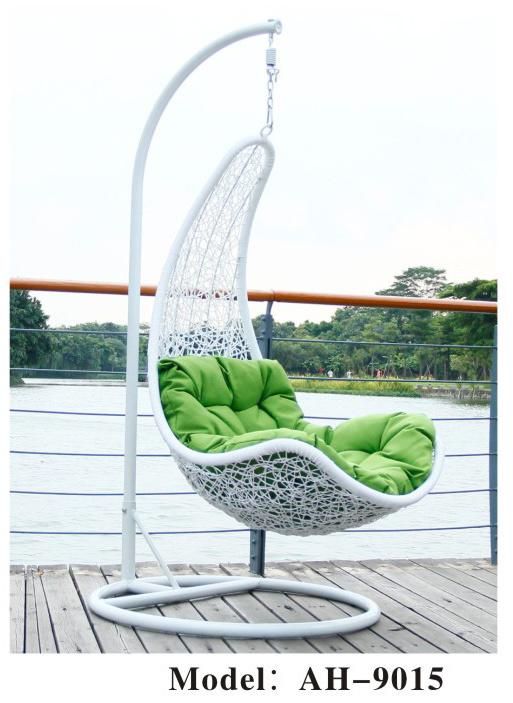 Flex Hq Hanging Chaise Lounger Chair Arc Stand Porch Swing Hammock Chair W/Canopy (Blue)