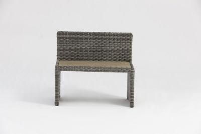 Europe Style Rattan Powder Coated Outdoor Chair