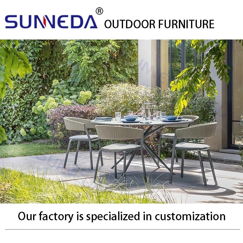 All Weather Comfortable Customize Durable Popular Stack Structure Chair Set