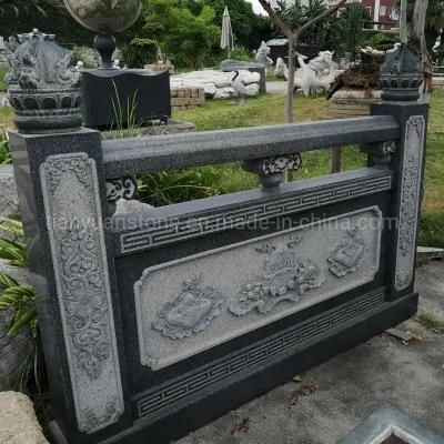 Granite Stone Porch Stair Railings River Arch Bridge Scenic Spot Customization Design LAN GaN