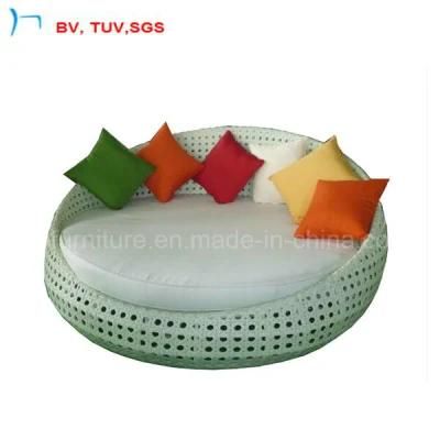 2016 Aluminium Frame Swimming Pool Outdoor Wicker Sun Bed