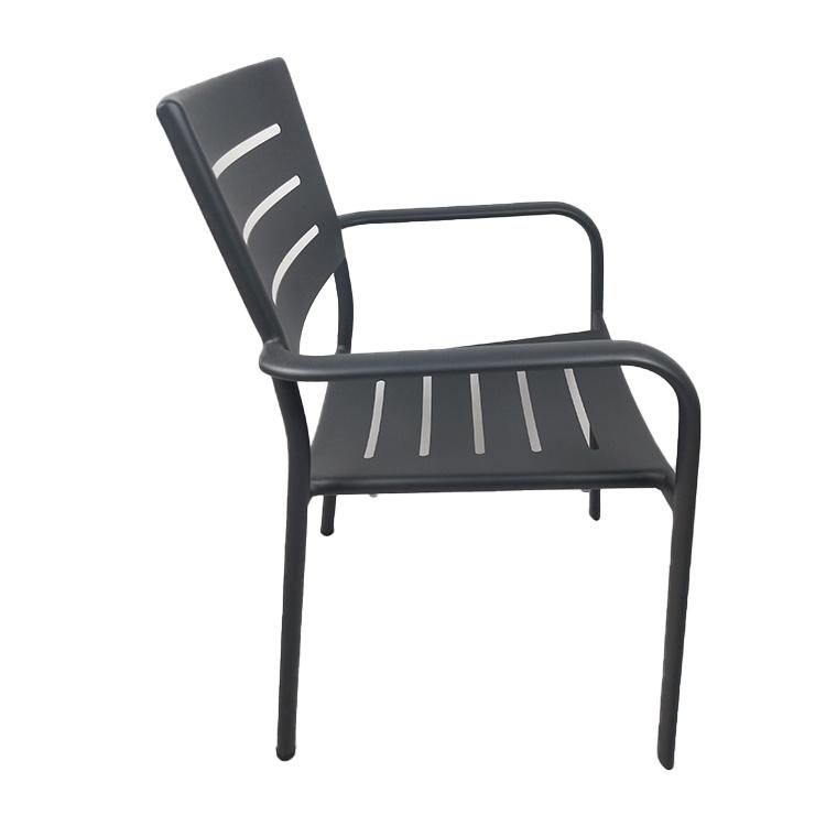 High Quality 5PCS Outdoor Aluminum Garden Patio Dining Table Set