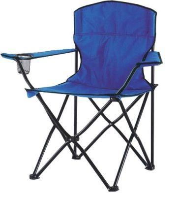 Hot Selling Foldable Camping Chair in Green, Folding Chair with Armrest Suitable for Beach and Camping and Fishing