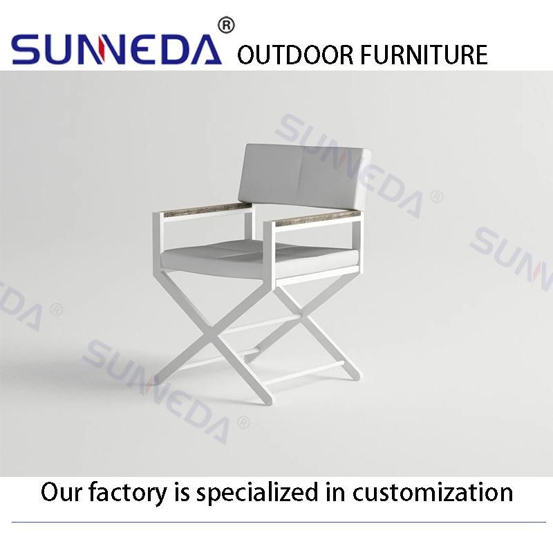 New Design Coffee Parity Combination Table Backyard Garden Chair Set