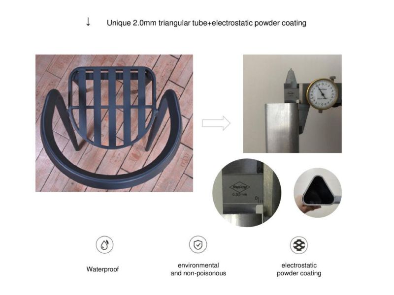 Simple Design Aluminium High Quality PE Rattan Garden Set Outdoor Furniture
