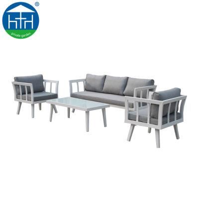 European Design Big Loading Quantity Outdoor Furniture Powder Coating Aluminum Sofa Furniture