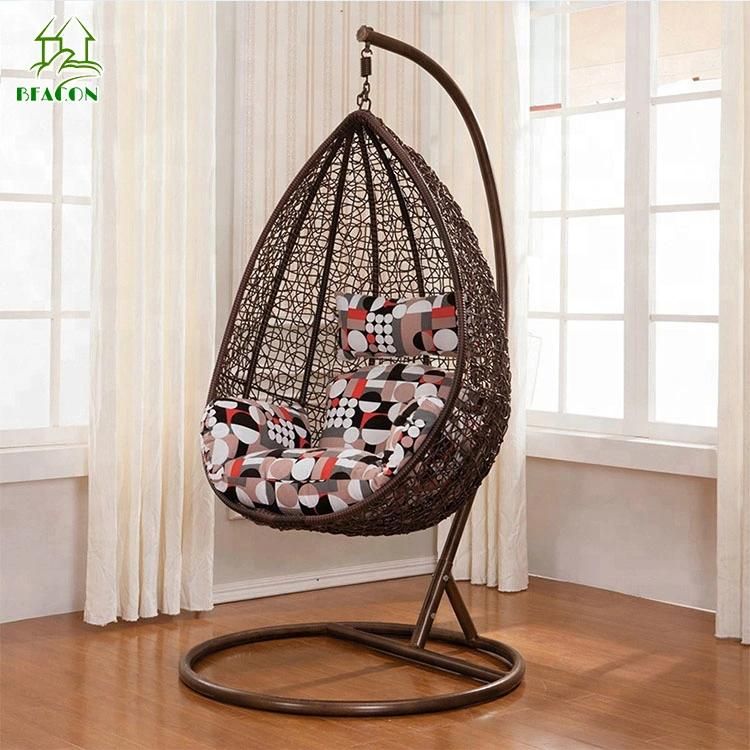 Patio Outdoor Wicker Hanging Chair Garden Furniture Rattan Furniture Swing