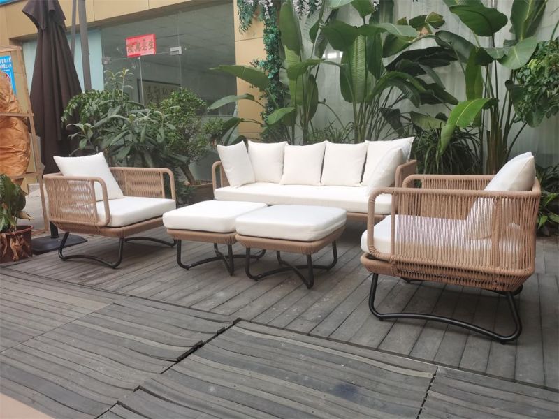 Modern Garden Outdoor Wooden Custom Furniture Set Other Outdoor Patio Furniture Sofa Set