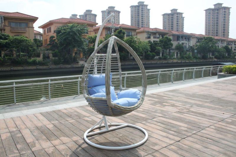 OEM 2 Seater Garden Seat Outdoor Swing Chair with Stand