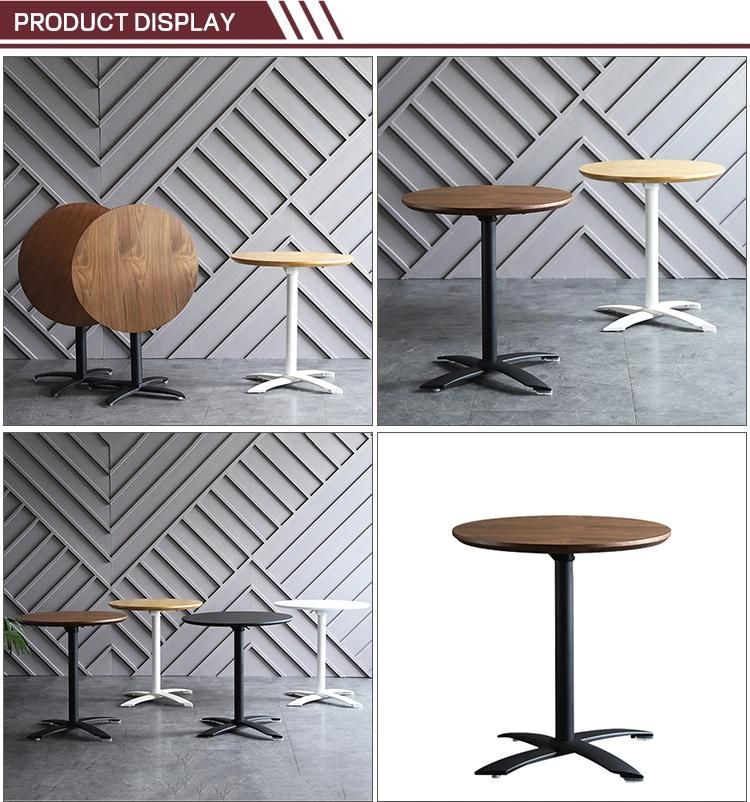 Brand New Modern Style Dining Table Wholesale Table Leg Outdoor Furniture Metal Restaurant Table