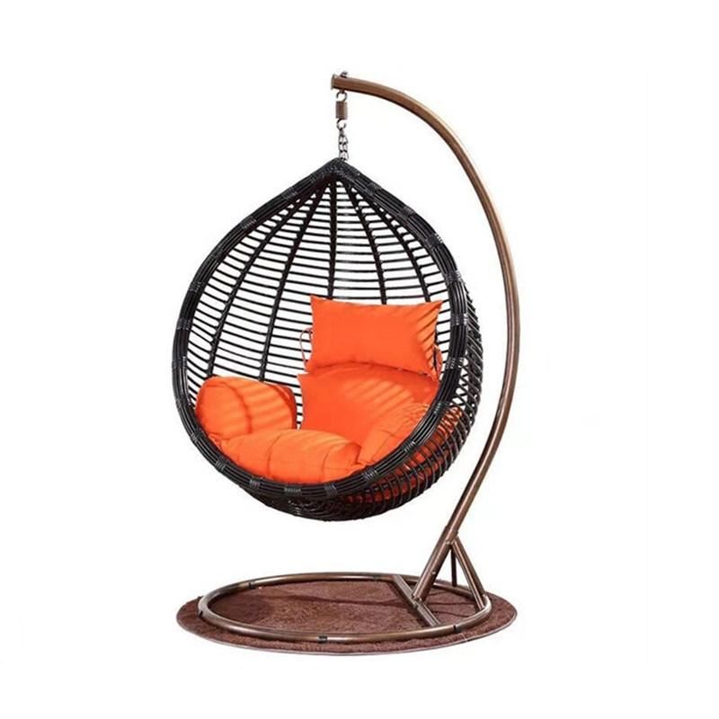 Home Patio Indoor Bird′s Nest Rotary Wicker Hanging Swing Chair