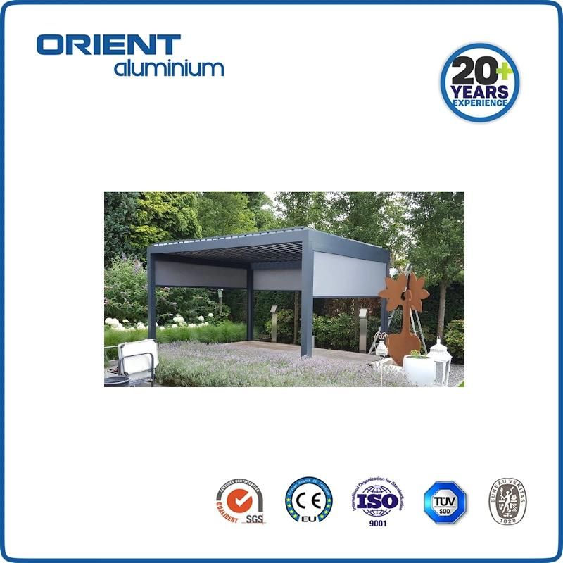 Outdoor Motorized Aluminum Pergola