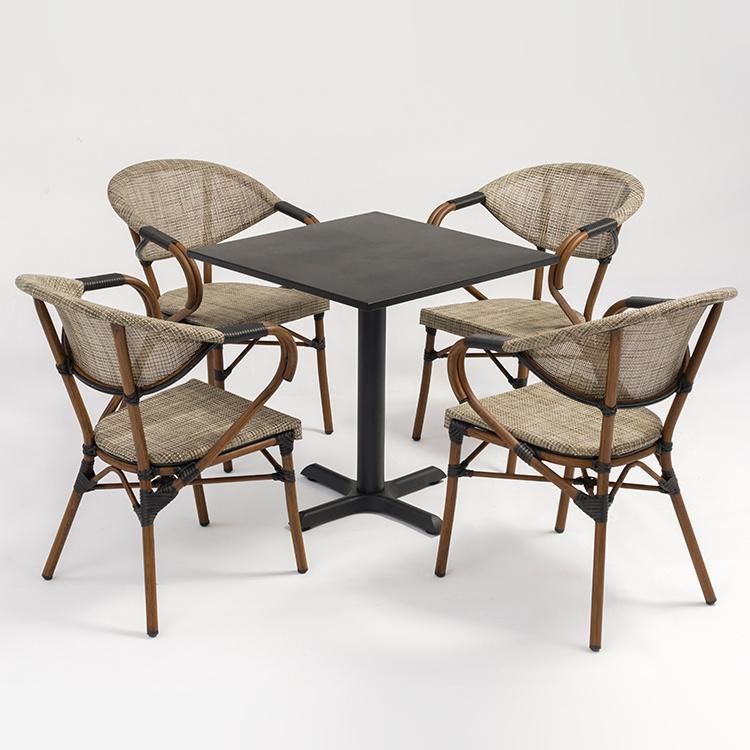 Leisure Patio Metal Garden Sets Furniture Outdoor for Coffee Shop