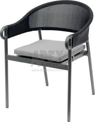 Modern Outdoor Home Wholesale Restaurant Dining Aluminum Chair