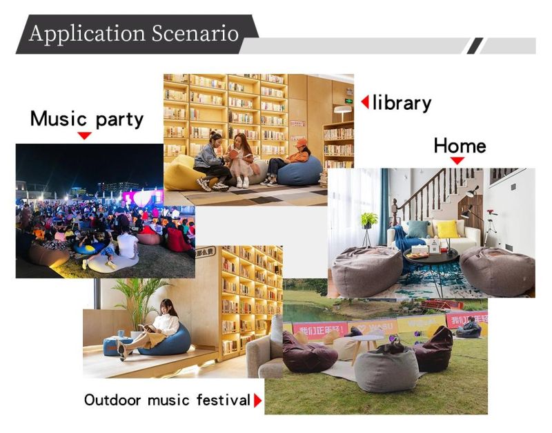 Luxury XXL Giant Beanbag, 380 Litre Filling, 140 Cm X 180 Cm, Indoor, Outdoor Floating Pool Bean Bag