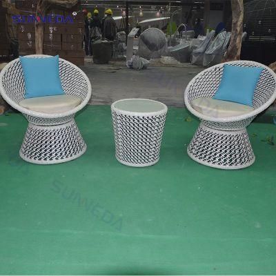 Nordic Style 360 Degree Rotation Functionle Leisure Table and Chair Set