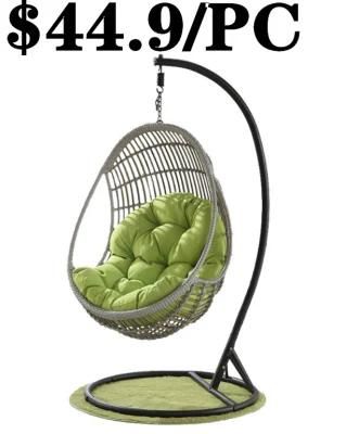 Wholesale Rattan Wicker Egg Outdoor Garden Hanging Patio Swing Chair