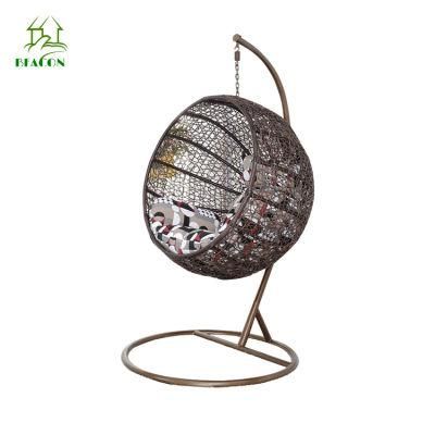 Outdoor Garden Patio Bistro Rattan Hanging Egg Folding Swing Chair