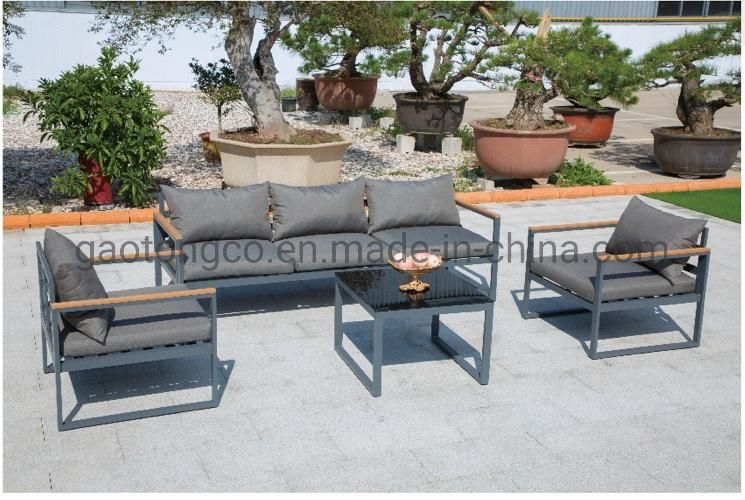 Cafe Garden Restaurant Chair Cast Aluminum Outdoor Furniture