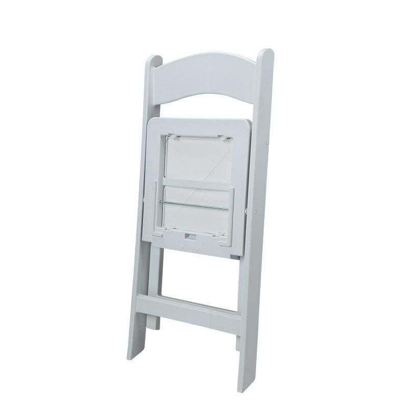 Waterproof Banquet Portable White Resin Folding Wimbledon Chairs for Kids