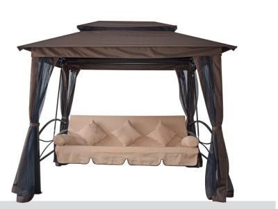 Gazebo Swing Chair Bed with Mosquito Net