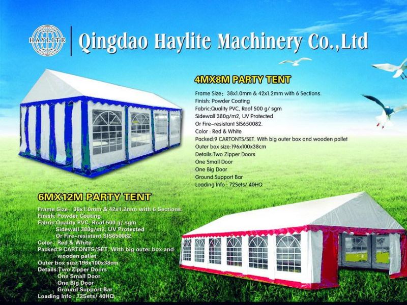 3*6m Small PVC and PE Coating Party Tent on Sale