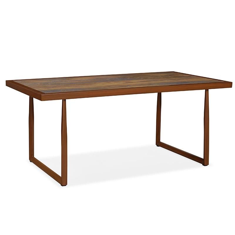 Outdoor Restaurant Furniture HPL Compact Laminate Restaurante Dining Table/Bar Table