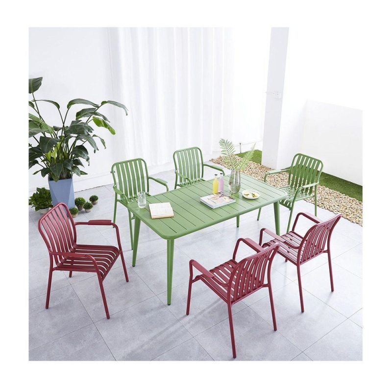 Modern Aluminum Stacking Europe Outdoor Table