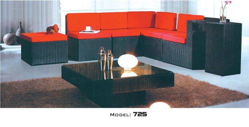 Wholesale Outdoor Furniture Wicker Woven Sofa Collection Outdoor Braiding Sofa