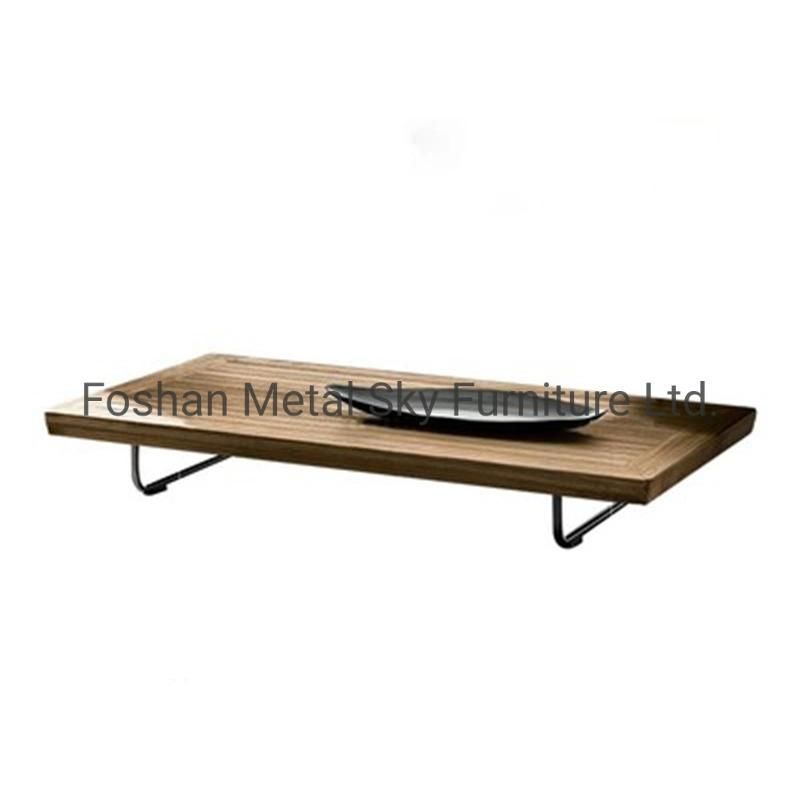 Outdoor Aluminum Wooden Garden Hotel Villa Patio Teak Rope Rattan Sofa