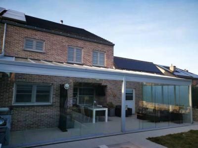 Modern Aluminium Rainproof Patio Pergola Profiles